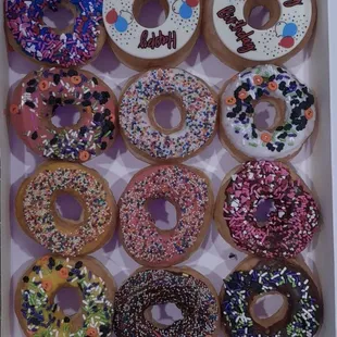 Birthday Donuts