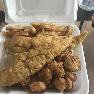 Fried Whiting