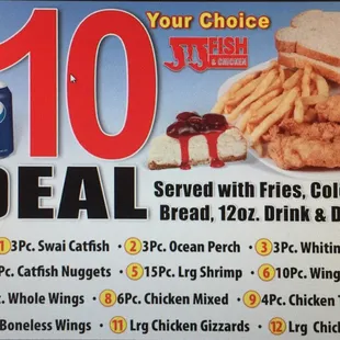 the price of the meal