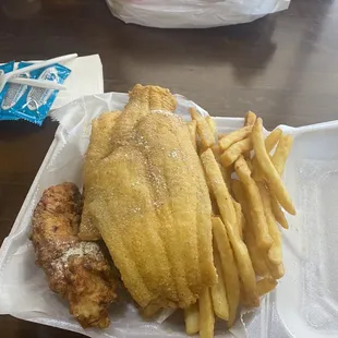 Pick two combo  Flounder and tenders.