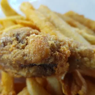 Is that a Cornish hen leg because it's small