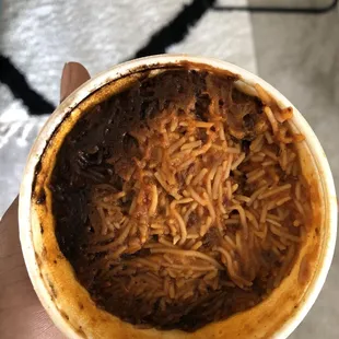 This is supposed to be spaghetti, clear to me that they will put whatever in your bag to fill the order regardless of its condition.