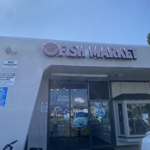 Outside