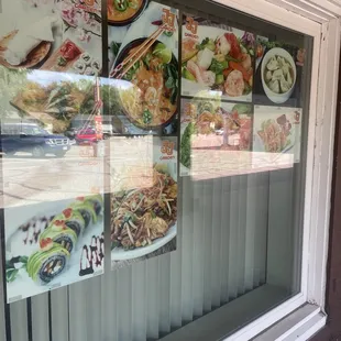 sushi and sashimi, interior