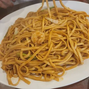 3 shrimp lo mein