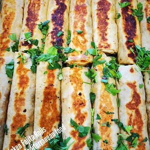 Chicken Fajita rolls