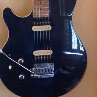 This guitar was a diamond in the rough, now my Ernie Ball plays as good as it looks. Thanks John for another fantastic job!