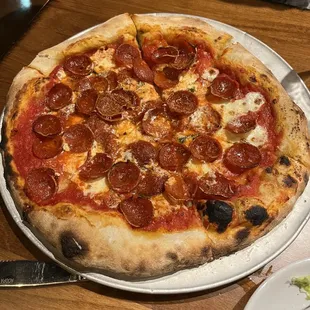Pepperoni pizza