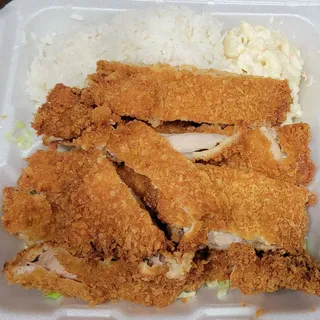 2. Chicken Katsu Plate Lunch