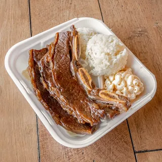 7. Kalbi Short Ribs Plate Lunch