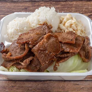 8. Hawaiian BBQ Beef Plate Lunch