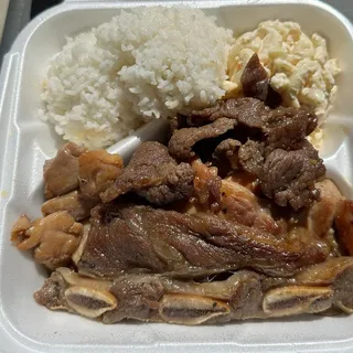 19. BBQ Chicken and BBQ Beef Combo
