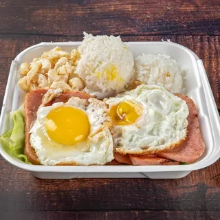 21. Grilled Spam and Eggs