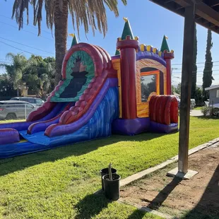 Carnival Size Jumper with water slide !