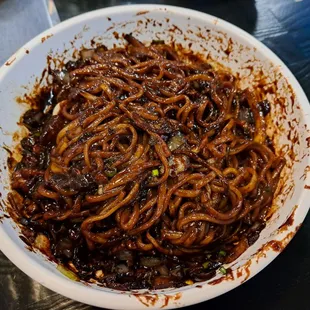 Jajangmyun or Jajangmyeon or Ja Jang Myun