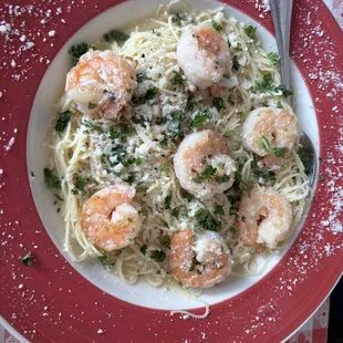 Shrimp scampi