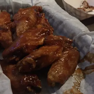 Spicy sweet chili wings