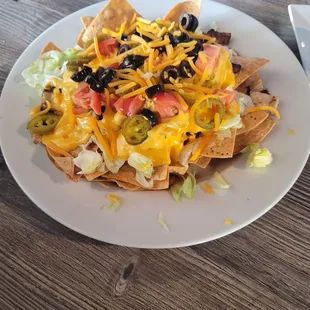 Chicken nachos