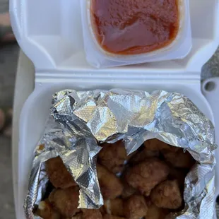 Mozzarella cheese curds