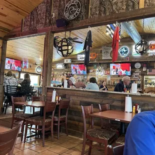 JJ's birdsnest on Sat around noon