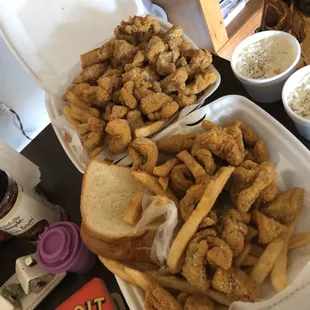 1 Small  1 Large  Catfish Nugget Meals