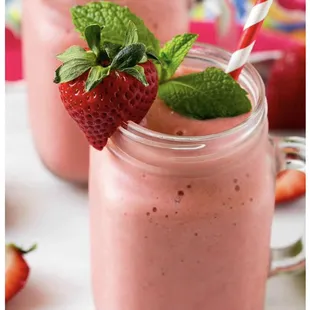 Strawberry smoothie