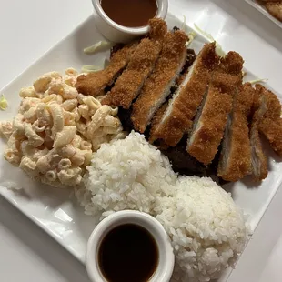 Hawaiian BBQ Beef Plate