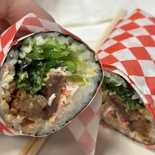 Sushi Burritos