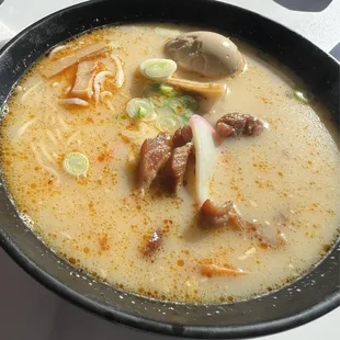 #7 Ramen. Spicy chicken Tonkotsu