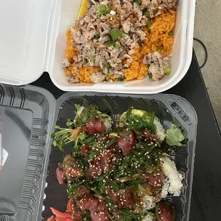 Ahi Poke Roll