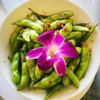 Garlic Edamame