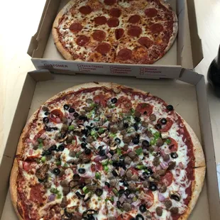 Pepperoni $7, and jjs special $19