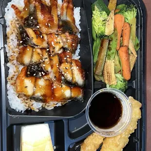 BBQ Eel bento box