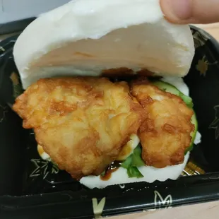 Chicken bun
