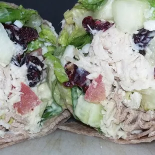 Cranberry Walnut Wrap  - perfect combination