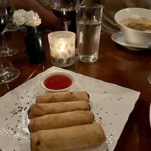 Vegetable spring rolls