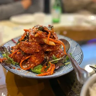 Spicy Raw Crab