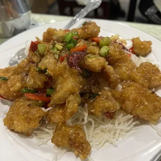 Crispy Garlic Scallop