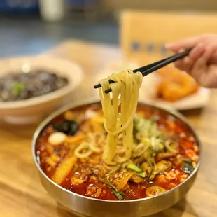 Spicy Seafood Noodle Soup