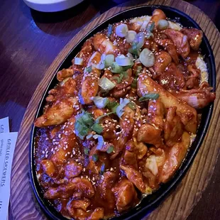 Cheese Bath Spicy Chicken