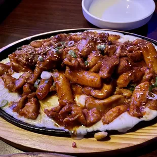 Cheese Bath Spicy Chicken BBQ