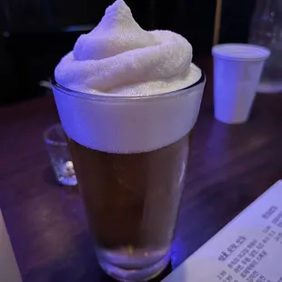 Frozen beer. A gimmick.