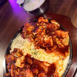Sizzling Cheese Buldak