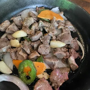 Stir Fry Chicken Gizzards