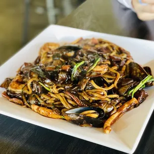 Stir-Fried Jjajangmyeon