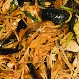 Spicy Seafood Noodles