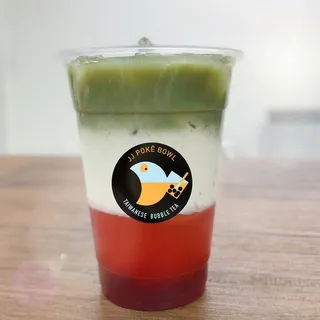 Strawberry Matcha Latte