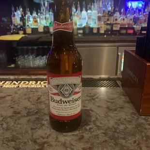 They got Budweiser, so at least I got that going for me.
