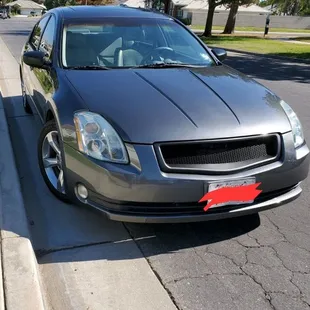 My car when it was all done.