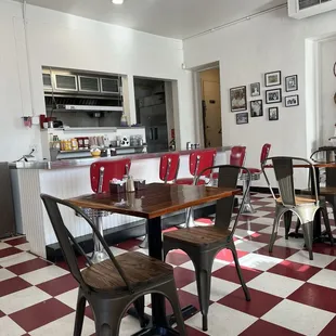 Cute retro diner